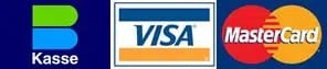 Bankomat, Visa, MasterCard